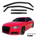 Set de 4 Paravanturi auto de vant pentru geamuri fata si spate pentru AUDI A6 C7 4 usi SEDAN 2011-2018