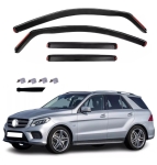 Set de 4 Paravanturi auto de vant pentru geamuri fata si spate pentru Mercedes M-Class / GLE (W166) 4 usi 2011-2018