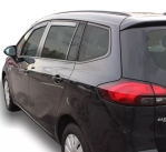 Set de 4 Paravanturi auto de vant pentru geamuri fata si spate pentru Opel Zafira C (Tourer) 2011-2019