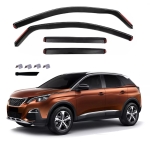 Set de 4 Paravanturi auto de vant pentru geamuri fata si spate pentru PEUGEOT 3008 MK2 2017-2024
