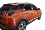 Set de 4 Paravanturi auto de vant pentru geamuri fata si spate pentru PEUGEOT 3008 MK2 2017-2024