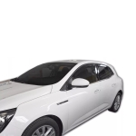 Set de 4 Paravanturi auto de vant pentru geamuri fata si spate pentru Renault Megane 4 (Liftback) 5 Usi 2016-2024