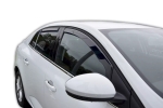 Set de 4 Paravanturi auto de vant pentru geamuri fata si spate pentru Renault Megane 4 (Liftback) 5 Usi 2016-2024