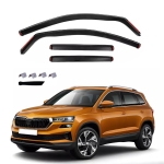 Set de 4 Paravanturi auto de vant pentru geamuri fata si spate pentru SKODA KAROQ Facelift 2021+