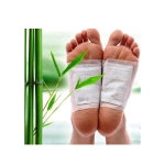 Set 10 plasturi detoxifianți pentru talpi KINOKI cu acid de bambus