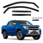 Set de 4 Paravanturi auto de vant pentru geamuri fata si spate pentru VW Amarok (Double‑Cab) 2022+