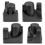 Cotiera pentru VW Golf V MK5, VI MK6, VW Jetta V MK5, piele ecologica - Negru