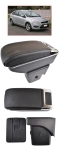 Cotiera pentru Ford Focus MK2 2005–2011 set montaj inclus, piele ecologica – Negru