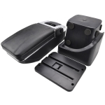 Cotiera pentru Ford Focus MK2 2005–2011 set montaj inclus, piele ecologica – Negru