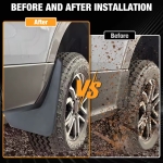 Set 4 Aparatori Noroi Dedicate, Fata si Spate, Compatibile cu Dacia Duster 2 II 2018+