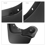 Set 4 Aparatori Noroi Dedicate, Fata si Spate, Compatibile cu Dacia Duster MK I (2010 – 2015)