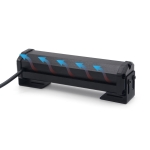 Set 2X Lumini LED Flexzon, Tip Stroboscop De Avertizare, Galben, Flash, cu Controler, 12V
