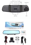 Oglinda retrovizoare cu camera fata si marsarier Full HD 1080P, 12-24V