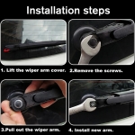 Set Brat Stergator Cu Lamela pentru OPEL ZAFIRA A 1999-2005 - fara duza integrata