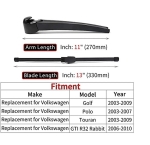 Set Brat Stergator cu Lamela 330mm pentru VW Golf V Mk5 Hatckback, Polo, Touran, Golf V GTI R32