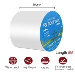 Banda de Izolație Butilic pentru Acoperisuri 5m x 10cm – RV ROOF TAPE