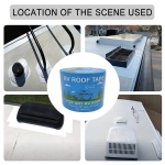 Banda de Izolație Butilic pentru Acoperisuri 5m x 10cm – RV ROOF TAPE