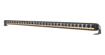 Bară LED 106,6 cm / 42" - 12V - 24V - 150W - 4 funcții, cu lumină de poziție albă și portocalie DRL