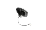 Far LED cu funcție DRL, lumină albă/galbenă – 12-24V, pentru jeep, camion, utilaje agricole și altele