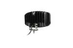 Far LED cu funcție DRL, lumină albă/galbenă – Carcasă fumurie – 12-24V, pentru jeep, camion, utilaje agricole și altele