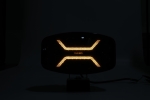 Far LED cu funcție DRL, lumină albă/galbenă – Carcasă fumurie – 12-24V, pentru jeep, camion, utilaje agricole și altele