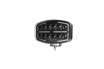 Far LED cu funcție DRL, lumină albă/galbenă – 12-24V, pentru jeep, camion, utilaje agricole și altele