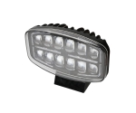 Far LED cu funcție DRL, lumină albă/galbenă – 12-24V, pentru jeep, camion, utilaje agricole și altele