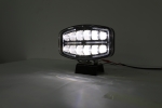 Far LED cu funcție DRL, lumină albă/galbenă – 12-24V, pentru jeep, camion, utilaje agricole și altele