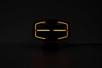 Far LED cu funcție DRL, lumină albă/galbenă – 12-24V, pentru jeep, camion, utilaje agricole și altele