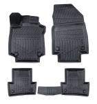 Set covorase auto din cauciuc tip tavita 3D Erpassan pentru RENAULT CLIO IV 2012-2019