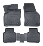 Set covorase auto din cauciuc tip tavita 3D Erpassan pentru SKODA KODIAQ I 2016-2023