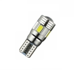 Kit 2 Bec Led Auto T10, w5w, Alb Rece, 6000K, 12V, 120lm