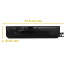 Stop LED Central (al Treilea Stop) pentru VW CADDY III (Mk3) 2004–2015 – Fumuriu, Rosu