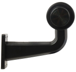 Lampa laterala Gabarit LED 12V-24V, portocaliu-rosu, fumat (Set 2 bucati) - 19,2cm