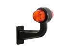 Lampa laterala Gabarit LED Neon 12V-24V, portocaliu-roșu (Set 2 bucați) – 19,2 cm