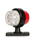 Lampa laterala Gabarit LED 12V-24V, alb-rosu – IP66/IP68