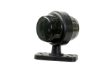 Lampa laterală Gabarit LED 12V-24V, alb-roșu cu efect opac (smoked) – IP66/IP68