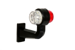 Set Lampi Laterale Gabarit LED 12V-24V, alb-rosu 19,2cm – IP66/IP68