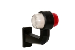 Set Lampi Laterale Gabarit LED 12V-24V, rosu-alb cu efect neon 19,2cm – IP66/IP68