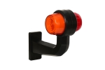 Set Lampi Laterale Gabarit LED 12V-24V, portocaliu-rosu cu efect neon 19,2cm – IP66/IP68