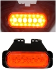 Lampa Semnalizare / Gabarit LED 12V-24V, portocalie cu 2 functii – IP66/IP68