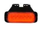 Lampa Semnalizare / Gabarit LED 12V-24V, portocalie cu 2 functii – IP66/IP68