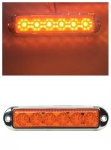 Lampa Gabarit LED 12V-24V, portocalie cu 6 LED