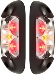 Lampa laterala gabarit / semnalizare 12V/24V – carcasa transparenta