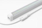 Lampa LED lumina alba 72 LED, 12V/24V, 6500K, 33 cm – Carcasa din aluminiu, cu cablu si mufa de conectare
