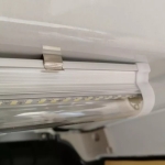 Lampa LED lumina alba 72 LED, 12V/24V, 6500K, 33 cm – Carcasa din aluminiu, cu cablu si mufa de conectare
