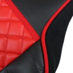 Set huse 1+1 din piele ecologica pentru MAN TGX 2021+ - Roșu/Negru