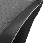 Set huse 1+1 din piele ecologica pentru DAF XF 106 2015-2021 - Gri/Negru