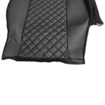 Set huse 1+1 din piele ecologica pentru MERCEDES ACTROS MP4 2015-2021 - Negru