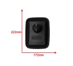 Set oglinzi laterale exterioare universale cu unghi larg 222 x 172 mm pentru camioane, stivuitoare, utilaje de construcții și agricole, excavatoare, rulote etc.